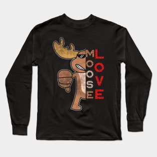 Moose Love Long Sleeve T-Shirt